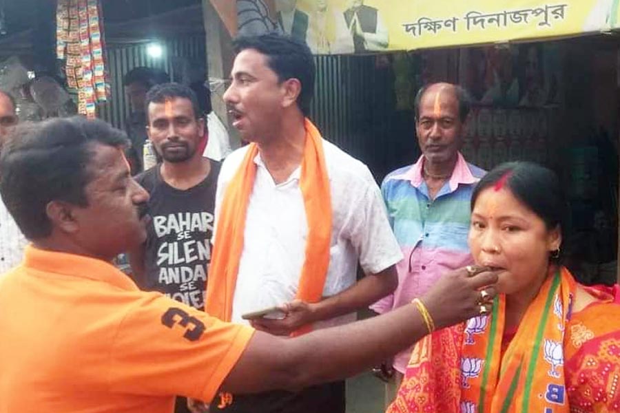 Aparna Barman is the only BJP candidate won uncontested in Panchayat Election 2023