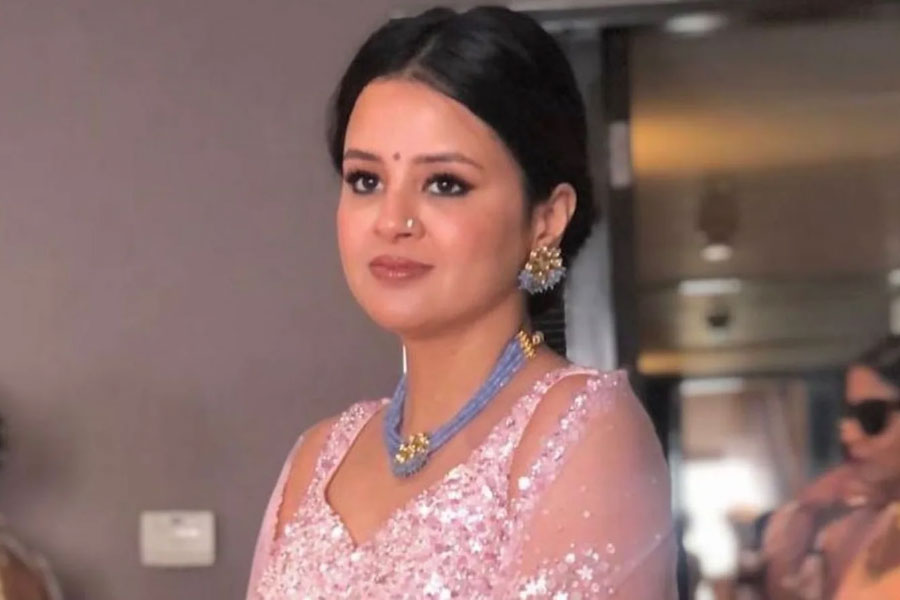 photo of Mahendra Singh Dhoni's wife saskhi