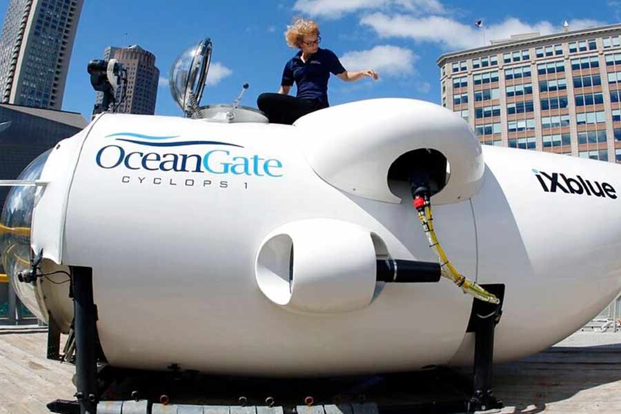 Missing Titanic submersible