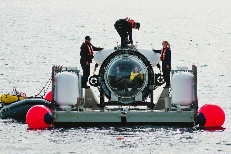 Missing Titanic submersible