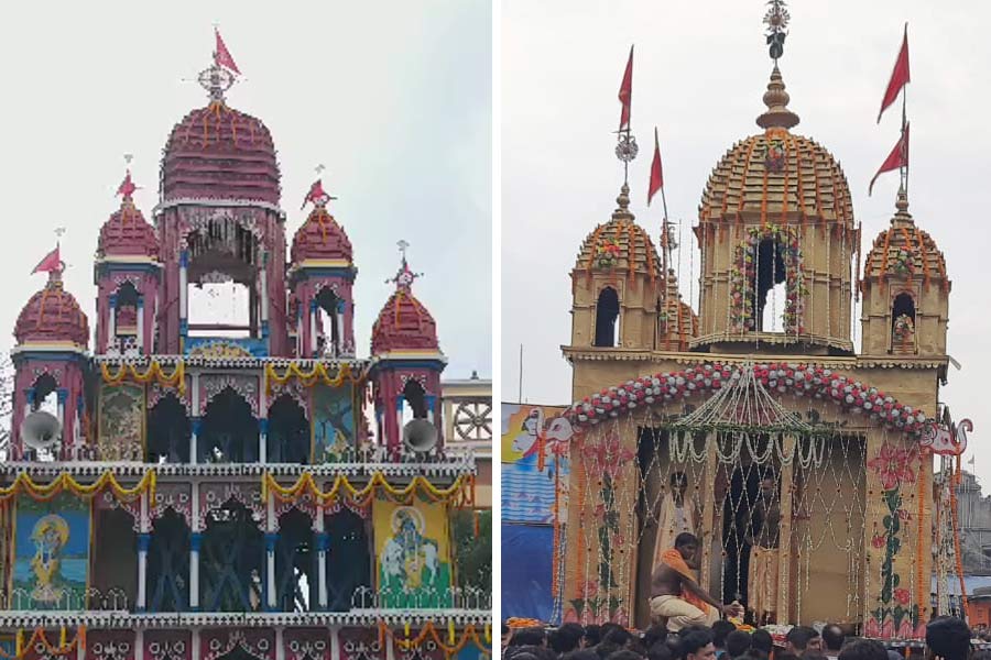 Ratha Yatra observed in different parts of West Bengal