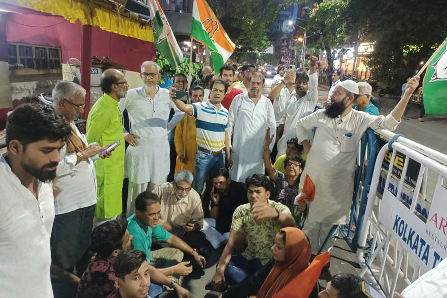 congress\'s protest.