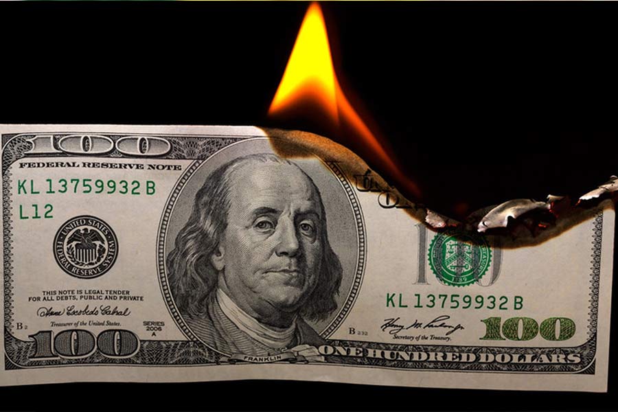 African countries are showing less interest in USD pushing de-dollarisation.