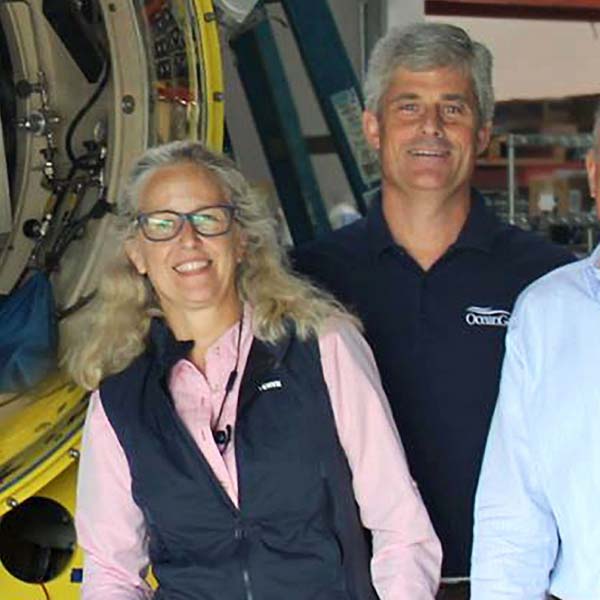 স্টকটনের স্ত্রীর নাম ওয়েন্ডি রাশ। টাইটানিক দুর্ঘটনায় মৃত স্ট্রস দম্পতির প্রপৌত্রীর নাতনি হলেন ওয়েন্ডি।