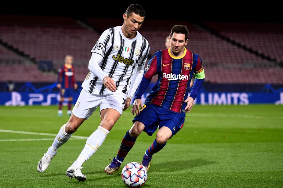 Lionel Messi and Cristiano Ronaldo
