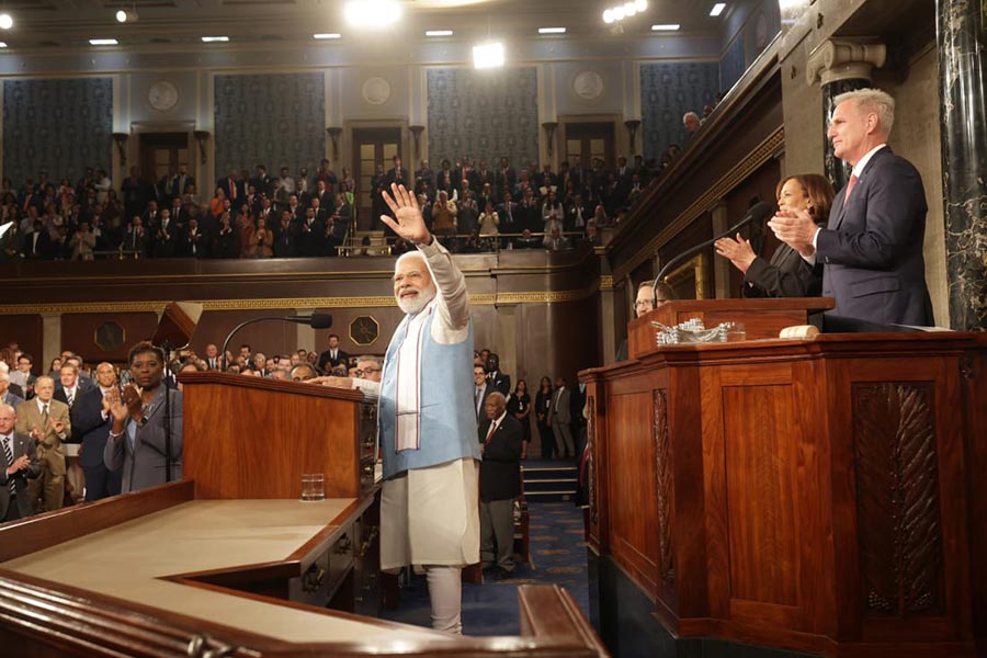 PM Narendra Modi in US Congress