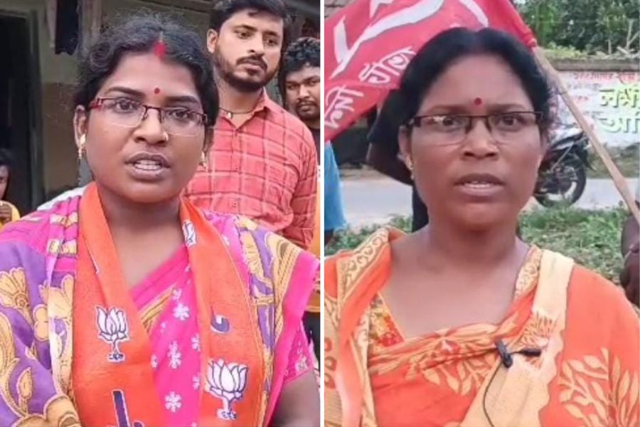 In Hooghly Pandua BJP candidate contests against her mother-in law CPM candidate in Panchayat Poll
