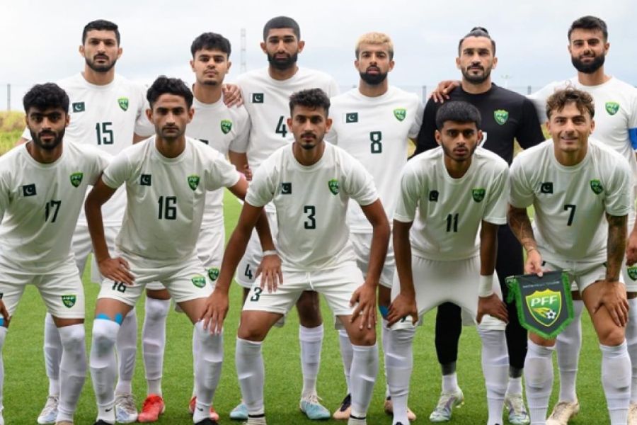 Picture of Pakistan football team