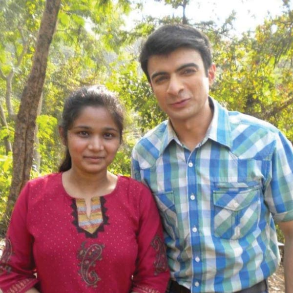 vivek mashru and his wife