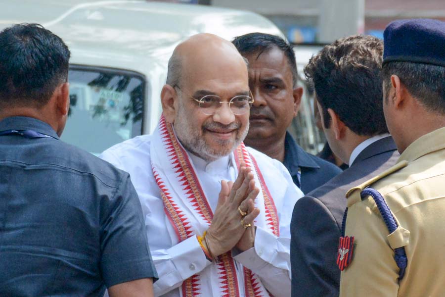 Amit Shah lays foundation stone of ‘Balidaan Stambh’ i.e martyrs memorial in Srinagar of Jammu of Kashmir