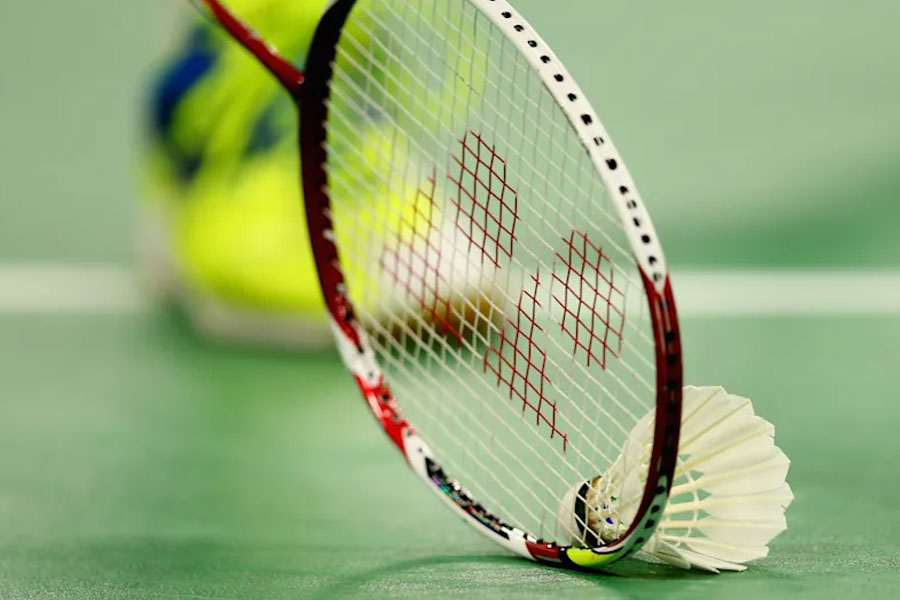 Representational picture of badminton