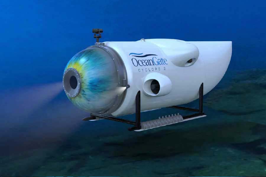 How catastrophic implosion caused destruction of submersible Titan.