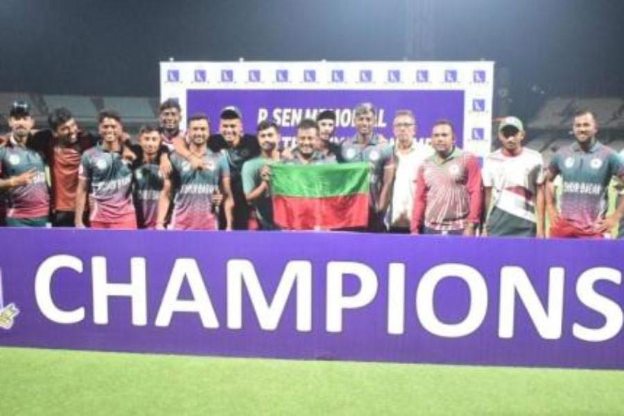 Mohun Bagan wins P Sen Trophy.