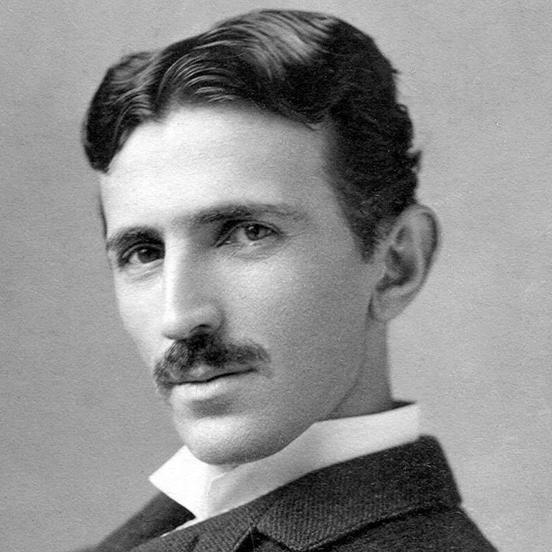 Image of Nicola Tesla.