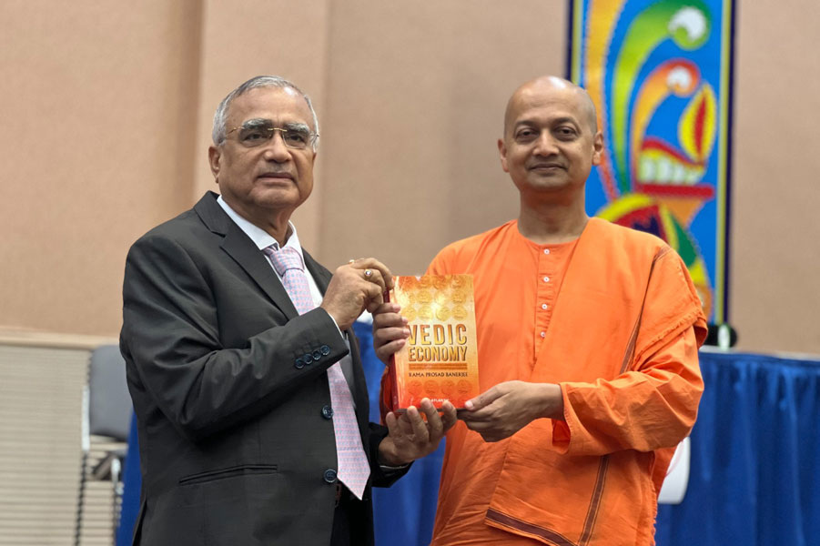 photo of vedic economy book