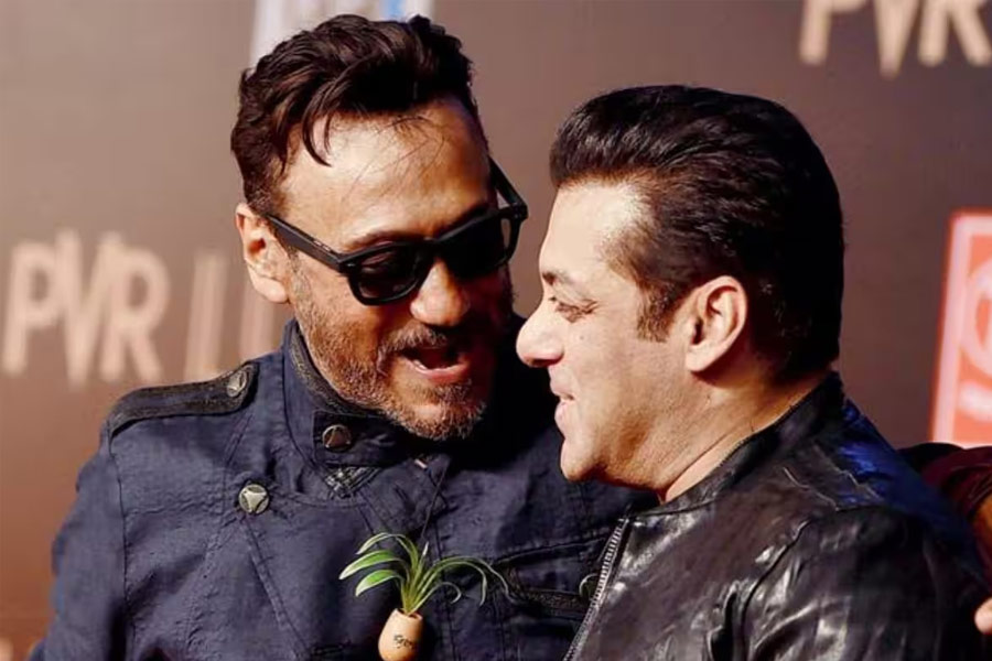Salman Khan and Jackie Shroff