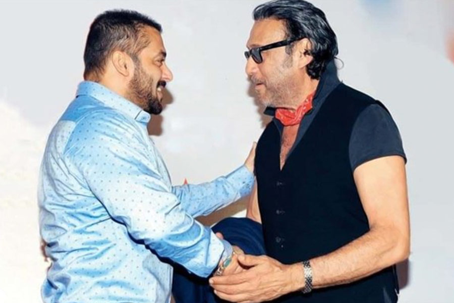 Salman Khan and Jackie Shroff