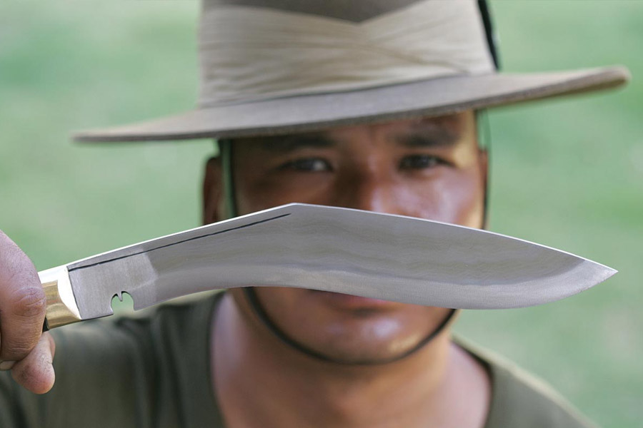 Who are Gurkhas the fearless Nepalese soldiers unofficially recruited in Russian Army.