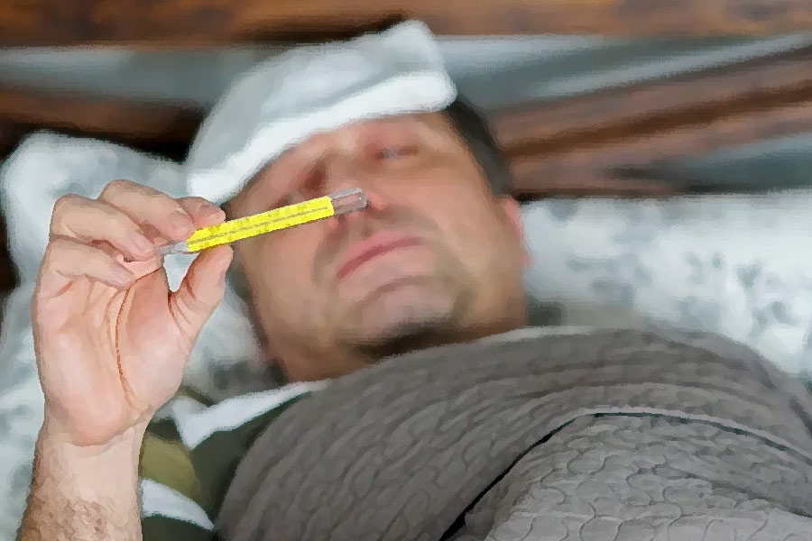 Representational image of illness