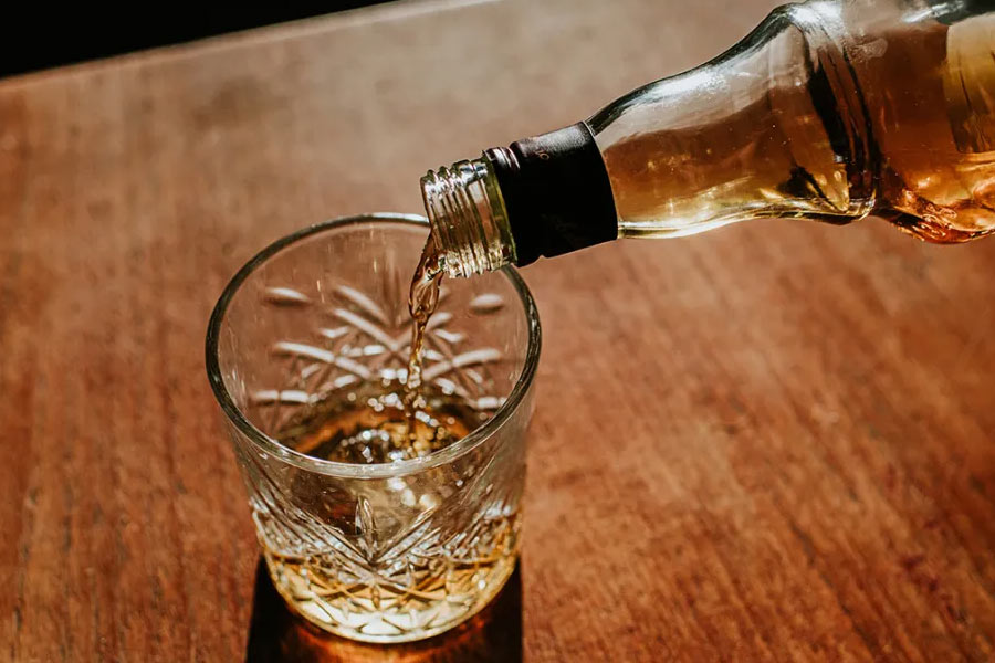 Representational picture of drinking