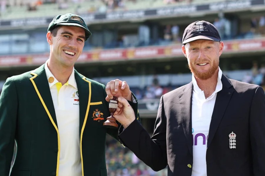 picture of Pat Cummins and Ben Stokes
