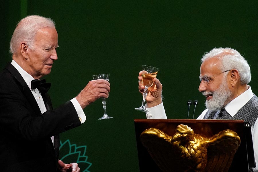 The history of trade relation between the US and India.