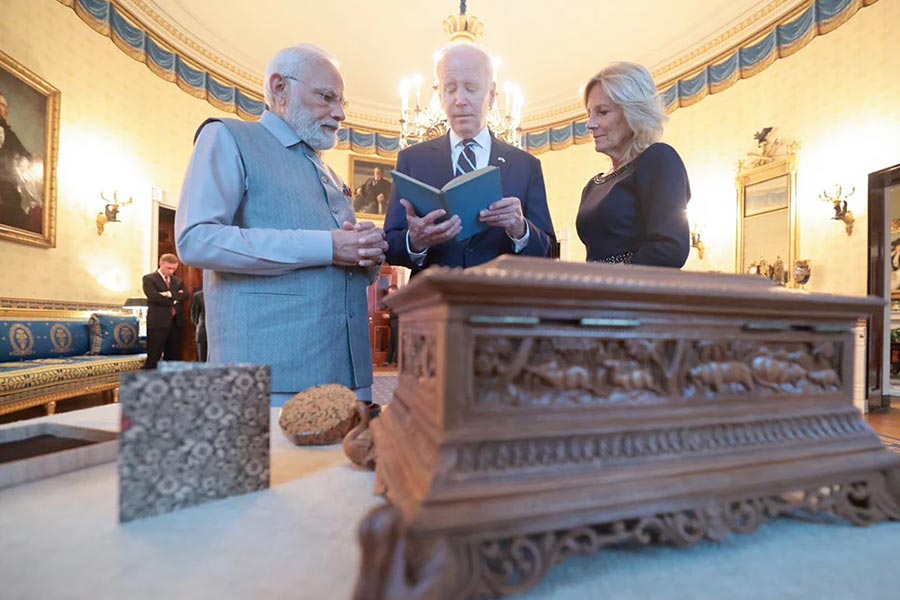 The history of trade relation between the US and India.