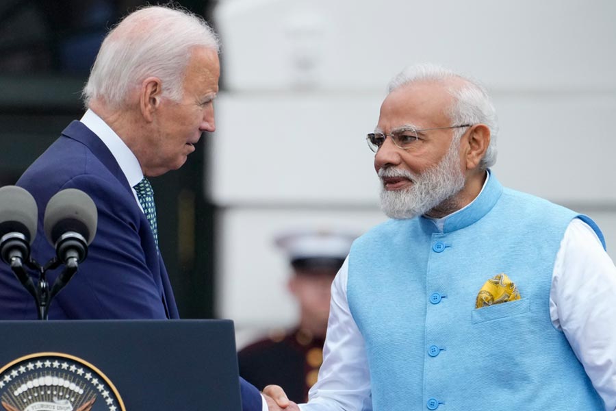 The history of trade relation between the US and India.