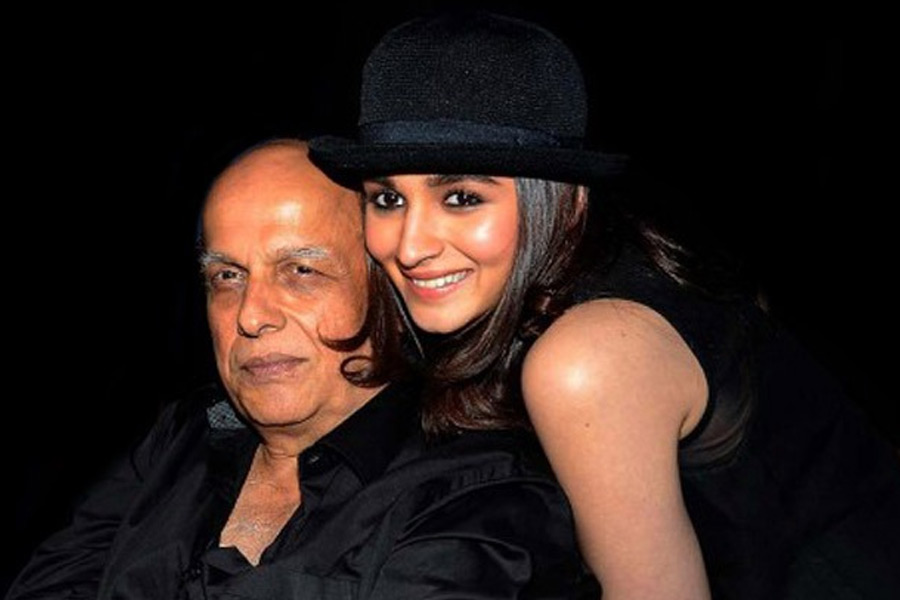 Mahesh Bhatt and Alia Bhatt