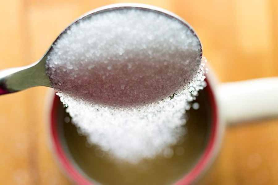 Symbolic image of artificial sugar 