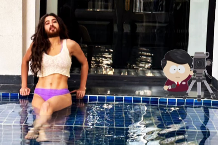 instagram story of Bollywood Actor Sara Ali Khan