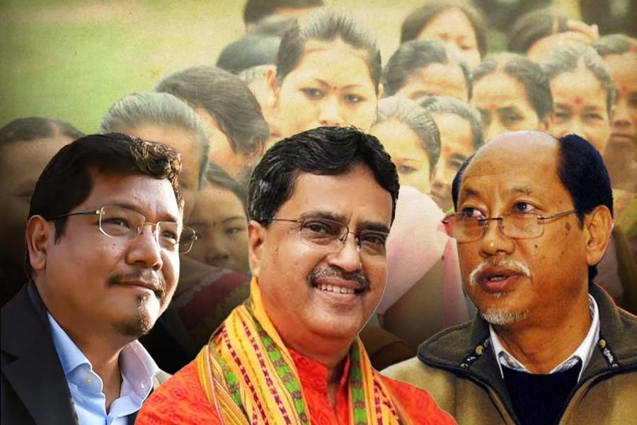 সরাসরি: মেঘালয়ে কংগ্রেস, বিজেপিকে টপকে দ্বিতীয় স্থানে তৃণমূল, ত্রিপুরায় গেরুয়া ঝড়