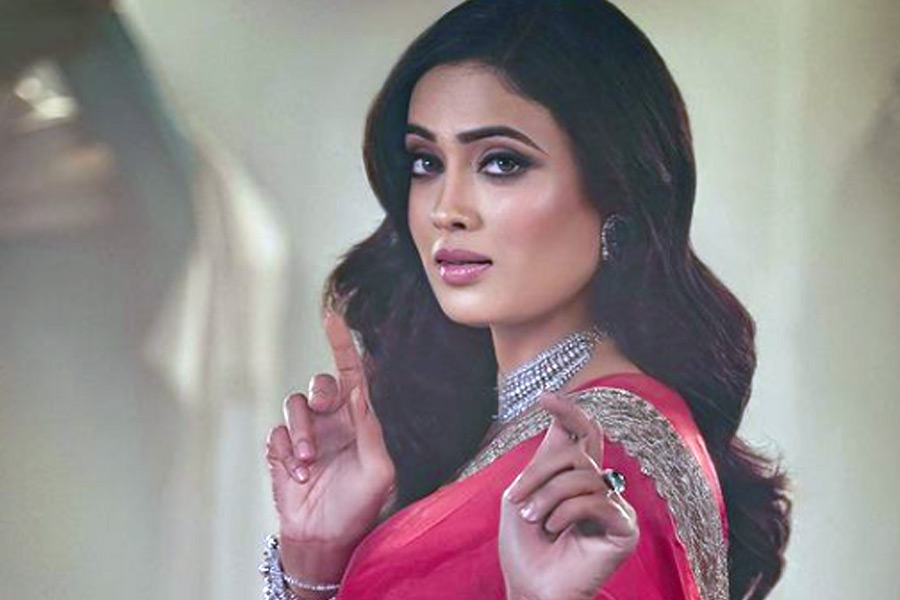 A photograph of Shweta Tiwari.