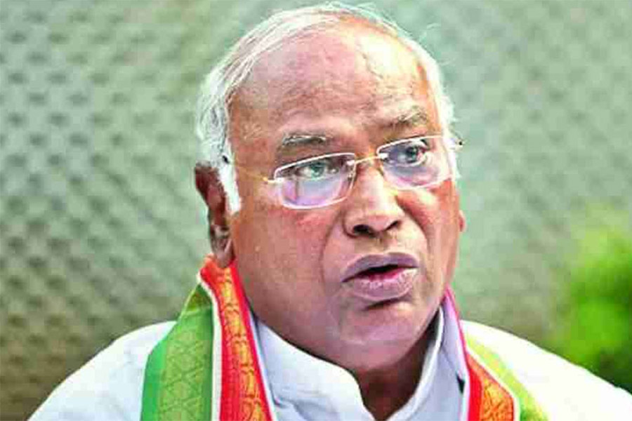 Picture of Indian National Congress leader Mallikarjun Kharge