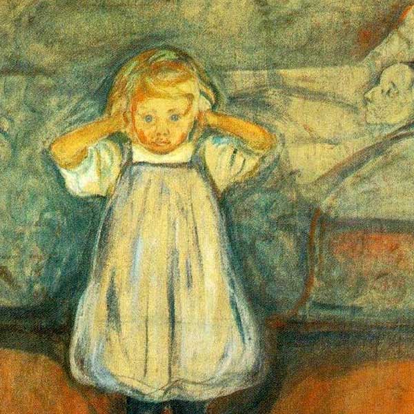 নরওয়ের প্রখ্যাত শিল্পী এডওয়ার্ড মুঙ্খ (১৮৬৩-১৯৪৪)-এর আঁকা ‘ডেথ অ্যান্ড দ্য চাইল্ড’-এর একটি কপি। ছবিটি ‘দ্য ডেড মাদার’ নামেও পরিচিত। মৃতা মায়ের সামনে ভীত-সন্ত্রস্ত শিশুকন্যার প্রতিকৃতিকে ঘিরে এমন রটনা রয়েছে যে, মেয়েটির চোখ নাকি ছবির দর্শককে অনুসরণ করে। ছবিটির কাছেকাছি গেলে নাকি এক রকম অদ্ভুত শব্দও শুনতে পাওয়া যায়। ছবিটি এক সময়ে যাঁরা কিনেছিলেন, তাঁরা জানিয়েছিলেন যে, শিশুটি নাকি মাঝেমাঝেই ছবি থেকে উধাও হয়ে যায়। মুঙ্খের মা ও বোন যক্ষায় মারা যান। সেই বেদনাবোধ থকেই এই ছবি এঁকেছিলেন মুঙ্খ। 