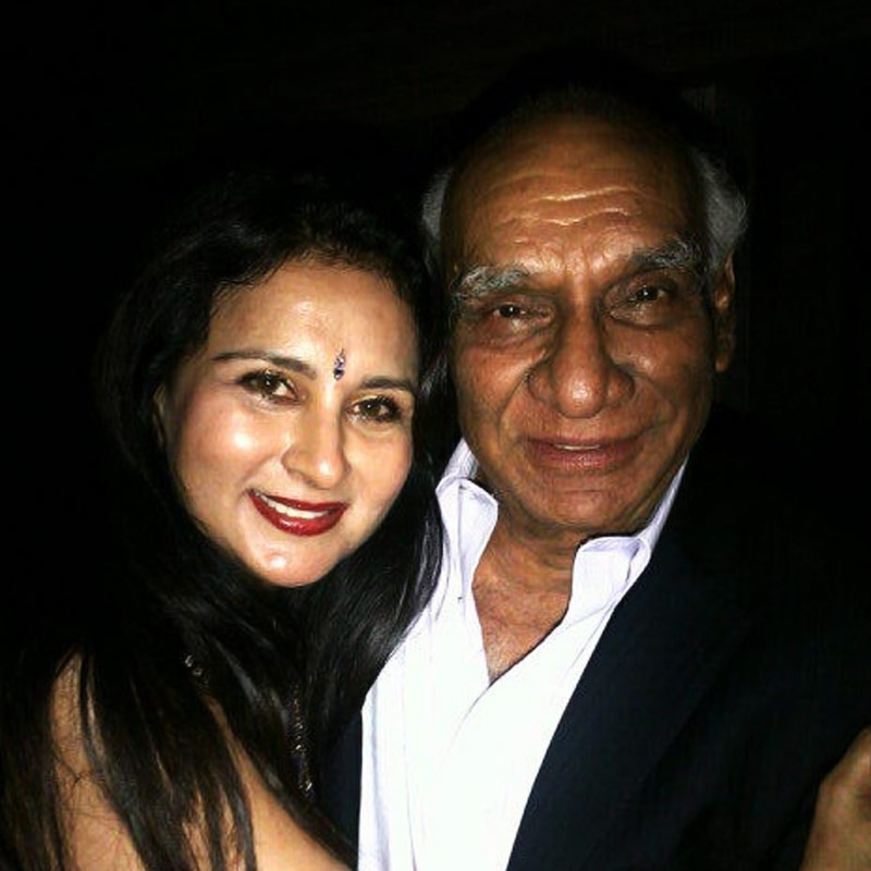  Poonam Dhillon and Yash Chopra