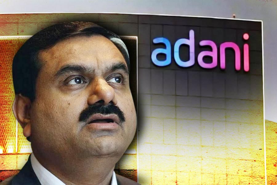 A photograph of Indian businessman Gautam Adani.