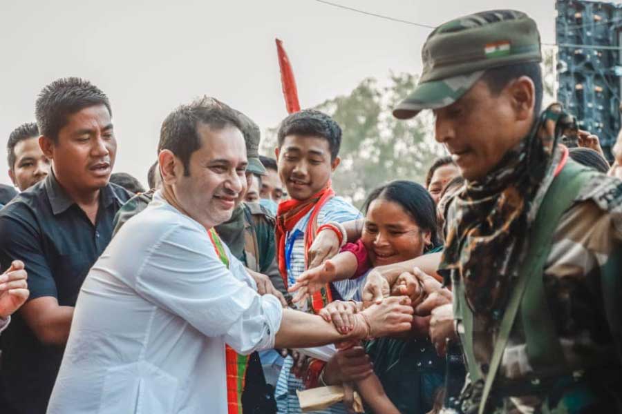 Former royal Pradyot Manikya Debbarma’s party Tipra Motha shines in tribal areas
