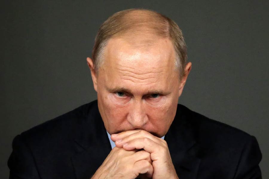 A Photograph of Russian President Vladimir Putin.