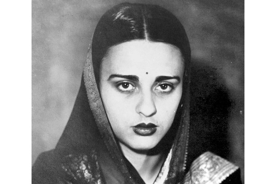 Picture of Amrita Shergil.