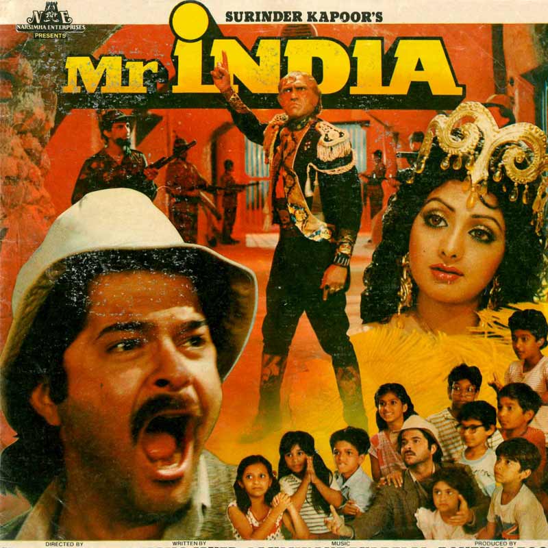 Mister India movie poster