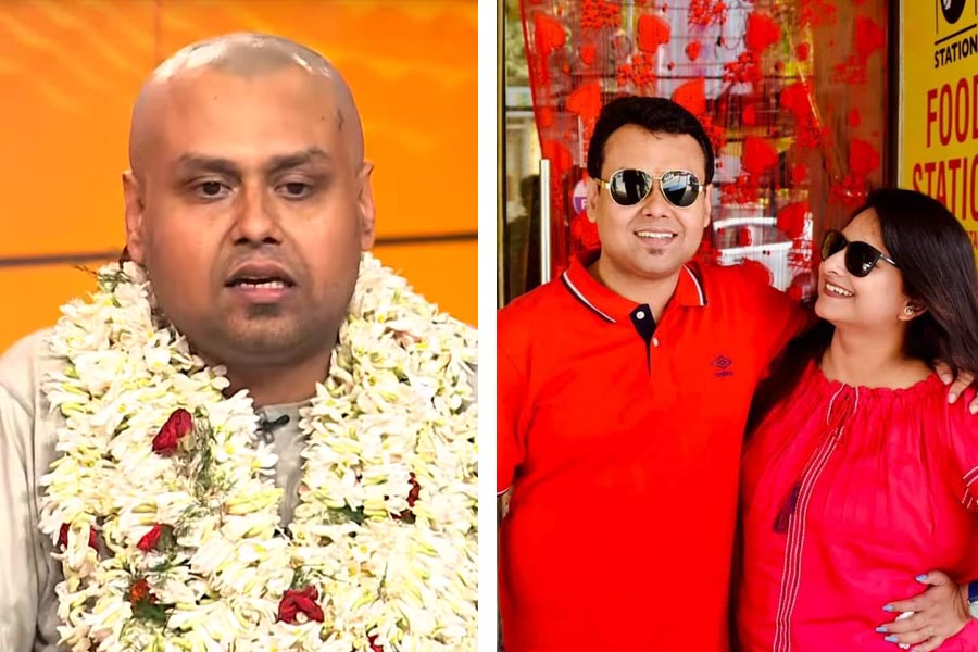 Girl friend of Congress leader Kaustubh Bagchi is ready to marry even in bald head