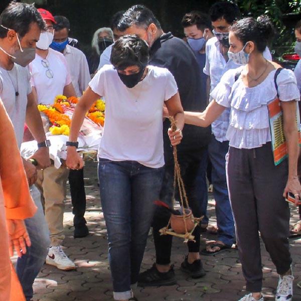 A photograph of Mandira Bedi.