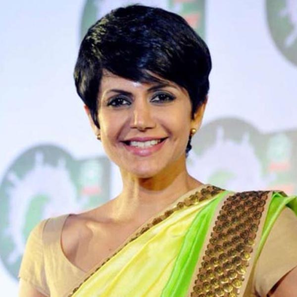 A photograph of Mandira Bedi.