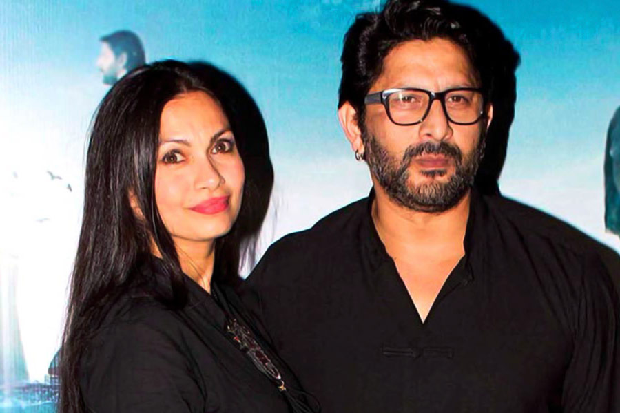 Arshad Warsi with his wife