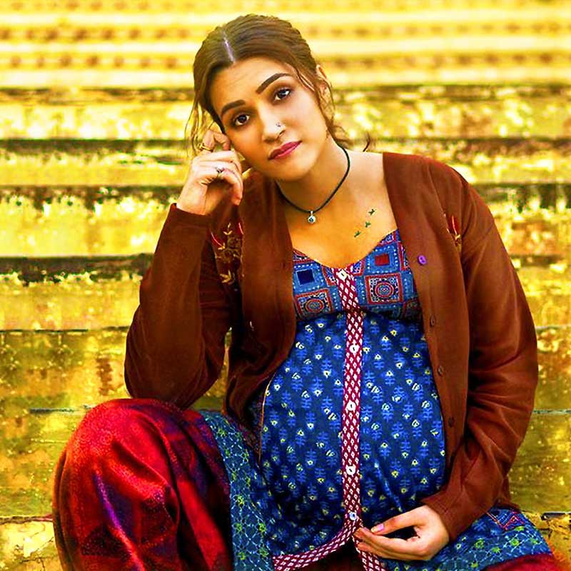 A Photograph of Bollywood Actress Kriti Sanon.