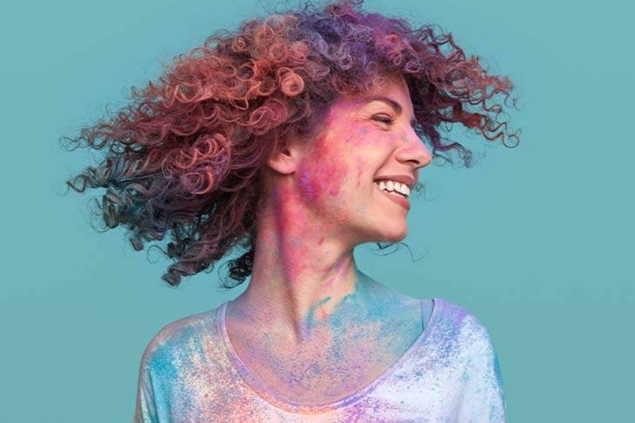 image of holi celebration