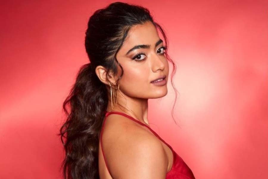 Photograph of Rashmika Mandanna.