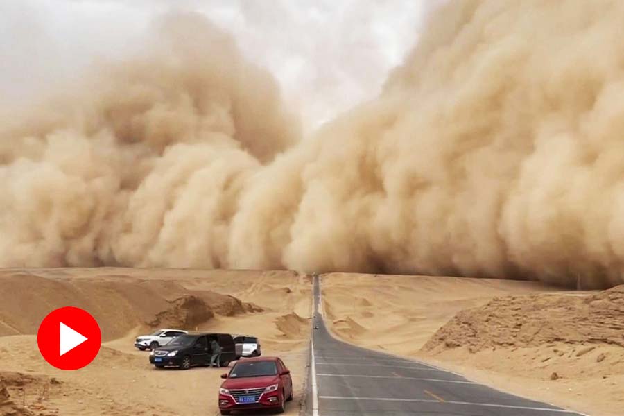 Sandstorm in China