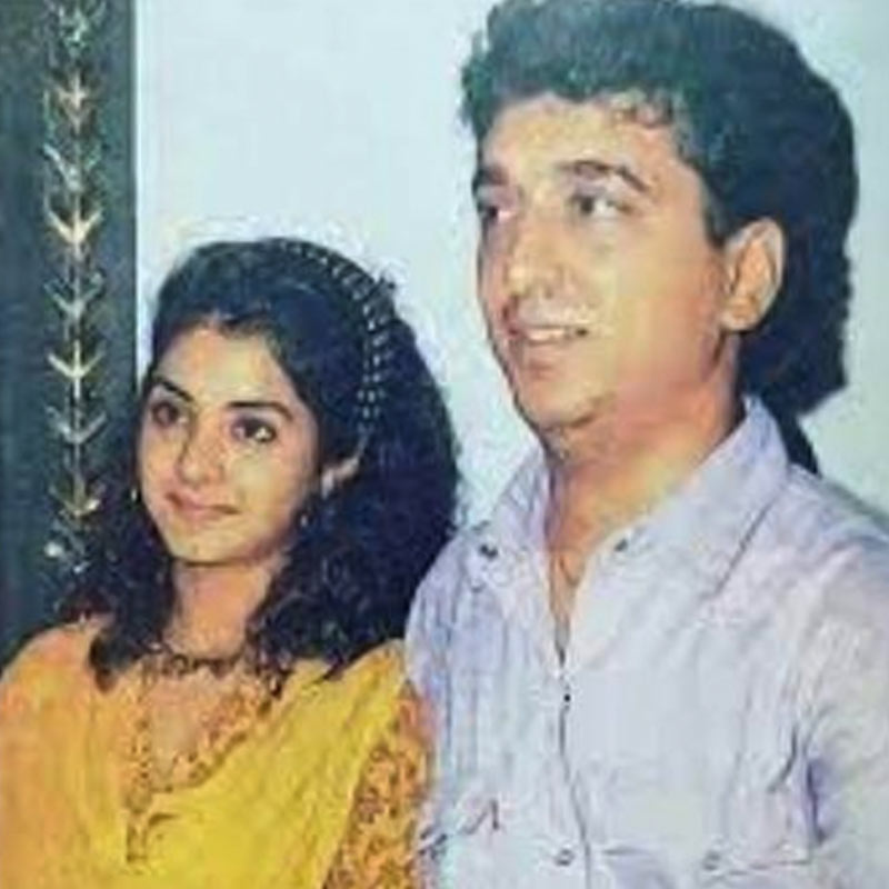 Sajid Nadiadwala and Divya Bharati
